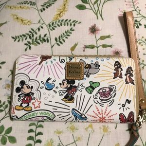 Disney parks DOONEY and bourke wallet like new